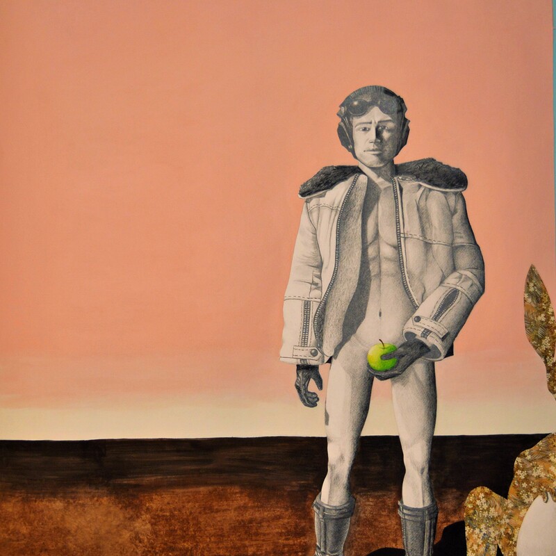 Manifesting (Detail), 100 x 88 cm.