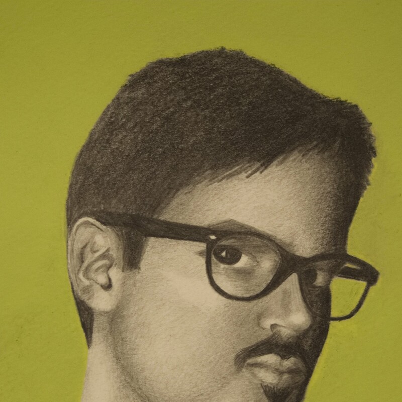 Manifesting (Detail/Self Portrait).